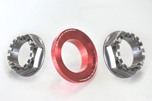 AELLA Hexagon Small Hub Titanium Nut 1 Each On Right And Left & Aluminum Taper Cone Set (Rear Axle) AELLA Hexagon Small Hub Titanium Nut 1 Each On Right And Left & Aluminum Taper Cone Set (Rear Axle)